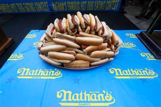Nathan's hot dog contest