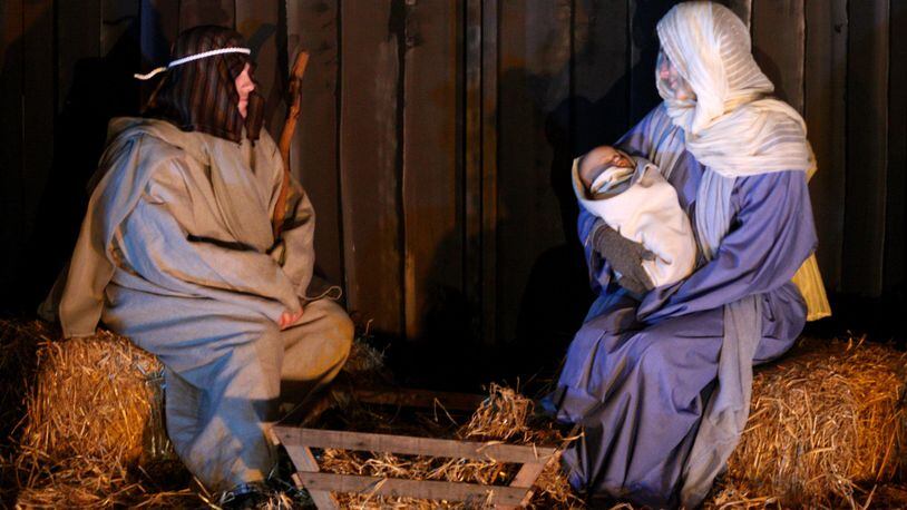 Live Nativity’s can create unexpected challenges. Contributing photographer