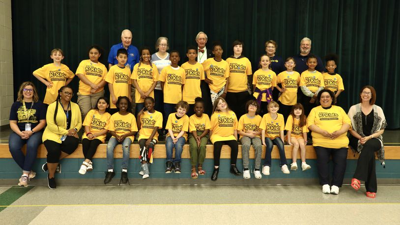 Kenwood Elementary School has started a new service club for students in grades third through six called “The K-Kids Club.” Contributed