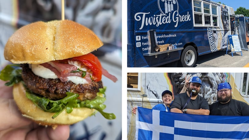 Twisted Greek food truck, based in West Chester Twp., won a regional taste competition in Clark County in August 2023. CONTRIBUTED