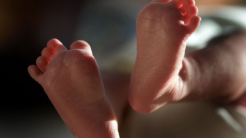 File photo of baby feet (Photo by Christopher Furlong/Getty Images)