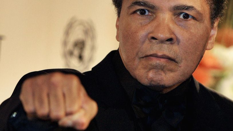 Boxing legend Muhammad Ali attends the Otto-Hahn-Peace-Medal Award Presentation  on December 17, 2005 in Berlin, Germany. Ali is receiving the award for his involvement in the American peace movement.