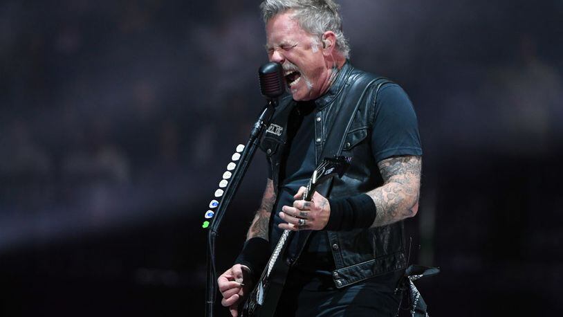 James Hetfield and his bandmates from Metallica made a $1 million donation spread across 10 community colleges in December.