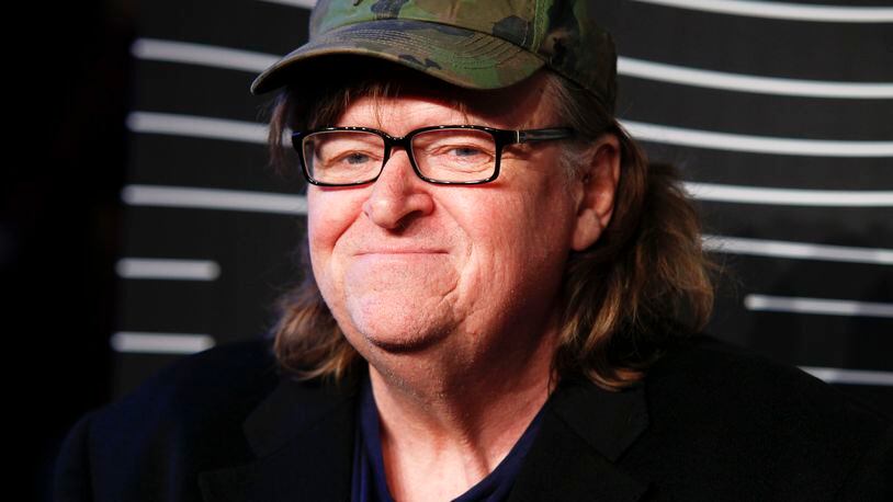 In this May 16, 2016, file photo, Michael Moore attends the 20th Annual Webby Awards at Cipriani Wall Street in New York.