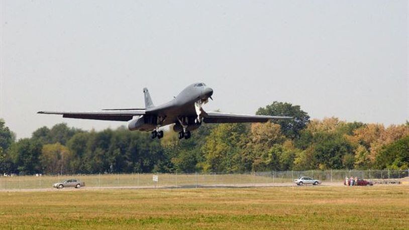 B-1B Lancer at the National Museum of the U.S. Air Force. USAF FILE PHOTO