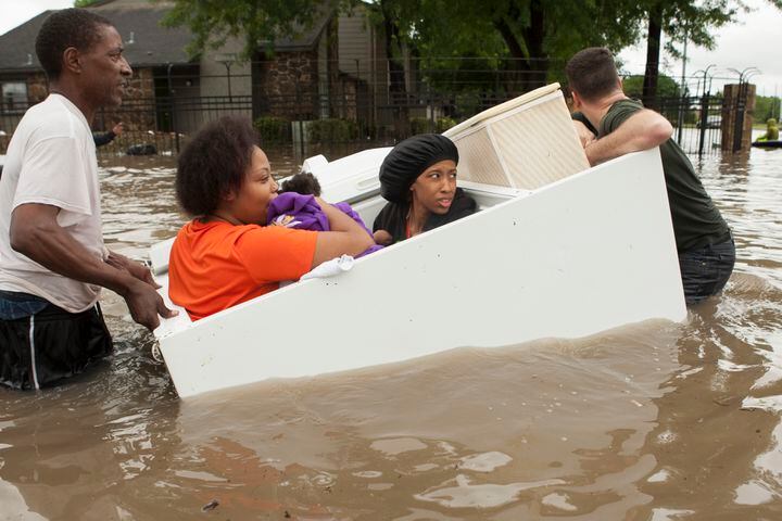 Flooding in Texas, April 18, 2016