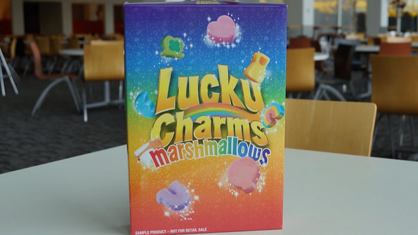 General Mills is giving away 10,000 boxes of marshmallow-only Lucky Charms in a new contest.