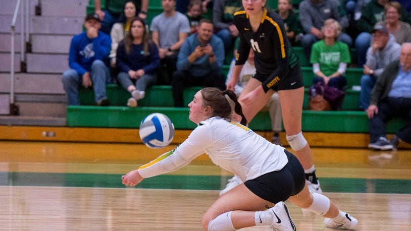 Wright State’s Jenna Story on Thursday was named Horizon League Defensive Player of the Year. Joseph Craven/WSU Athletics