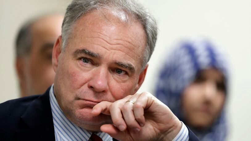 Sen. Tim Kaine, D-Va., reportedly is a top contender to be Democratic presidential candidate Hillary Clinton's running mate. (AP Photo/Manuel Balce Ceneta)