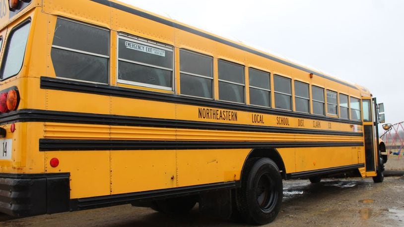Northeastern Local School bus. BILL LACKEY/STAFF