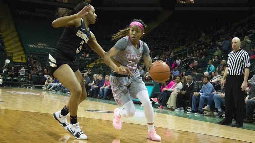 Wright State senior guard Chelsea Welch is the Horizon League Player of the Week. ALLISON RODRIGUEZ/CONTRIBUTED PHOTO