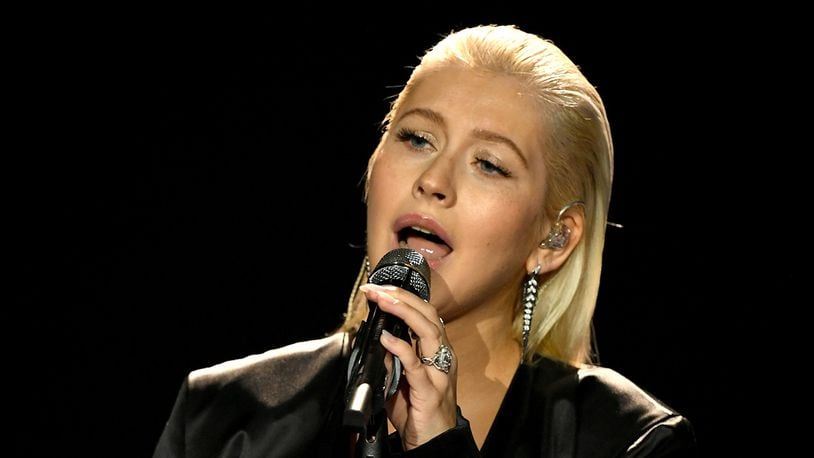 Christina Aguilera made an appearance on "The Late Late Show with James Corden" for "Carpool Karaoke." (Photo by Kevin Winter/Getty Images)