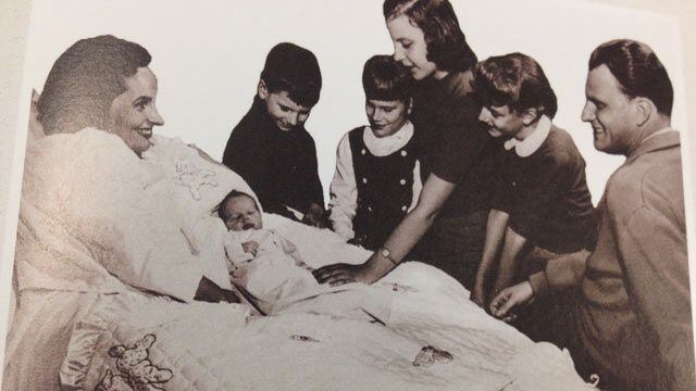 1945 – Daughter Virginia Graham born.