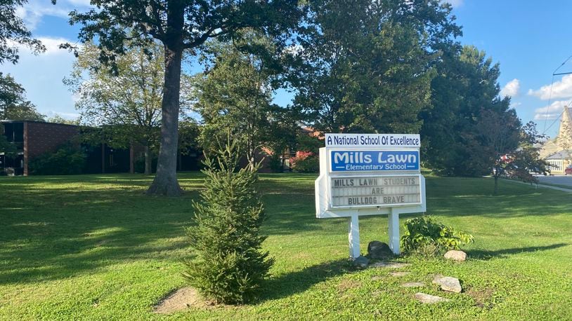 Mills-Lawn Elementary School in Yellow Springs. Eileen McClory / staff file
