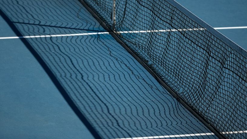 A tennis net. PHOTO / JASON GETZ
