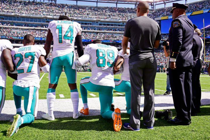 nfl takes a stand on football sunday