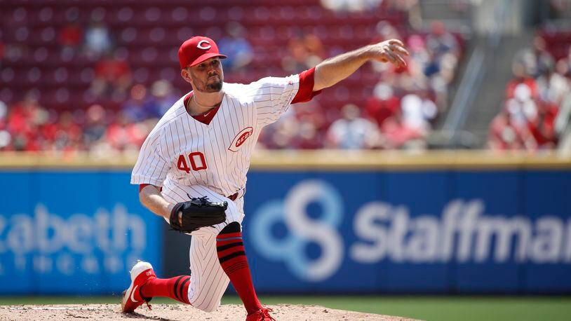 CINCINNATI, OH - JULY 28: Alex Wood #40 of the Cincinnati Reds pitches in the second inning against the Colorado Rockies at Great American Ball Park on July 28, 2019 in Cincinnati, Ohio. (Photo by Joe Robbins/Getty Images)