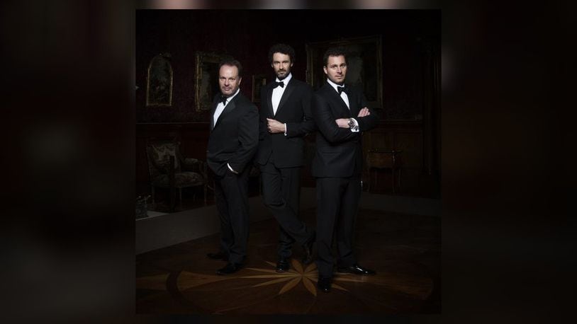 The Celtic Tenors will be at the Clark State Performing Arts Center to usher in St. Patrick’s Day. CONTRIBUTED