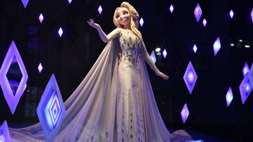 An Iowa school superintendent borrowed from "Frozen 2" to announce closures because of snowy weather. (Craig Barritt/Getty Images for Disney)