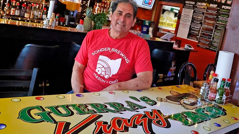 Felix Guerra, the owner of Guerra's Krazy Taco, has announced he's selling the business and the building to the right person. BILL LACKEY/STAFF