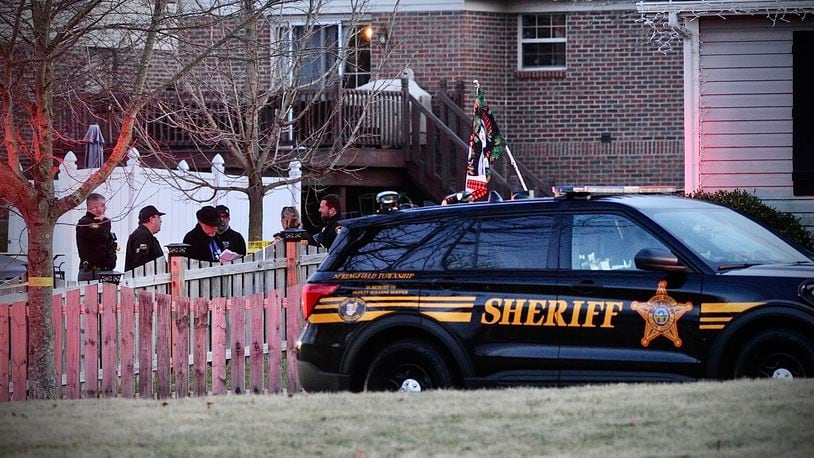 Two women were beaten, tied and locked in the basement at home on Hiser Avenue in Moorefield Township Tuesday, January 10, 2023. MARSHALL GORBY \STAFF