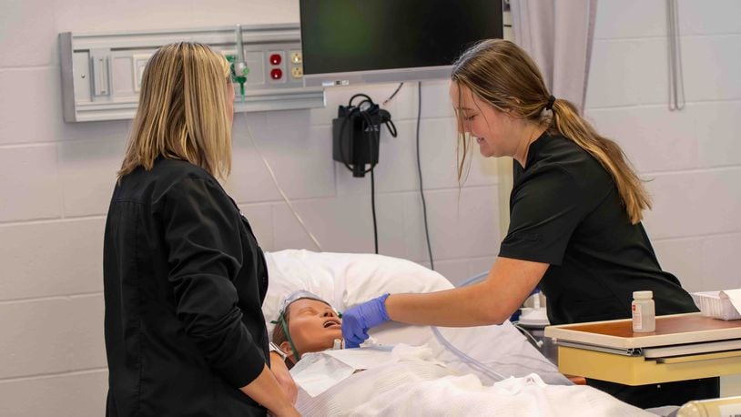 Wittenberg University’s Department of Nursing offers active learning through the simulation laboratory at the Barbara Deer Kuss Science Center and now through the newly renovated simulation house located at 29 West Ward Street near Ferncliff Hall. Contributed