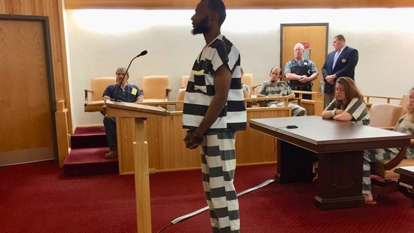 Tyrez Boyd is shown in court.