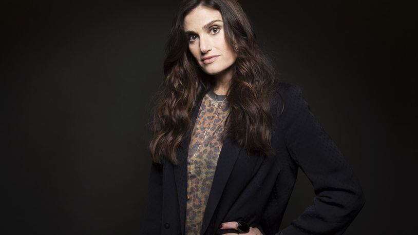 In this Wednesday, Sept. 21, 2016, photo, Idina Menzel poses for a portrait on in New York. The Broadway and “Frozen” star Menzel will perform at Fraze Pavilion in Kettering this summer. (Photo by Taylor Jewell/Invision/AP)