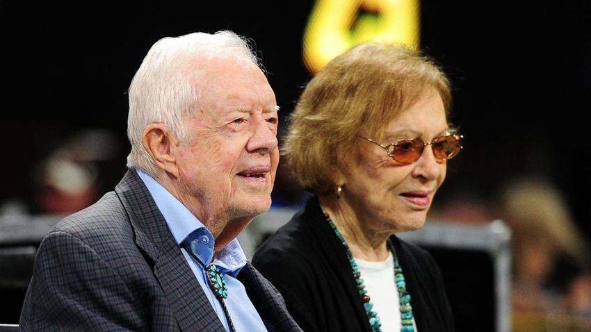Jimmy and Rosalynn Carter celebrate 73rd wedding anniversary