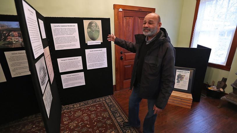 Dale Henry, president of Gammon House, an important part the Underground Railroad and the history of Springfield, says the historic house has reopened for visitors. Appointments are required. BILL LACKEY/STAFF