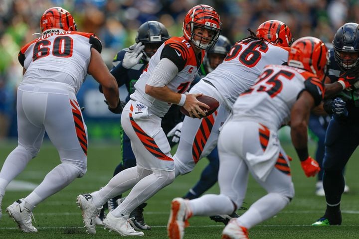 PHOTOS: Cincinnati Bengals lose season opener to Seattle Seahawks