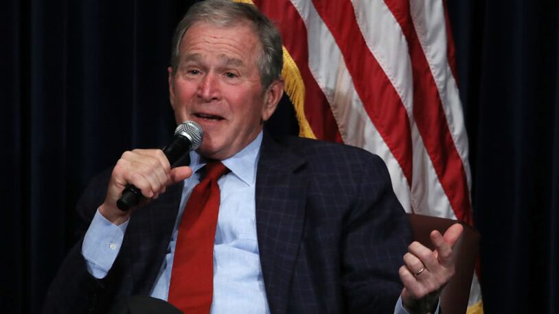 Former President George W. Bush.
