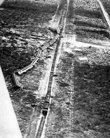 The 1935 Labor Day Hurricane; more than 400 killed in the Florida Keys
