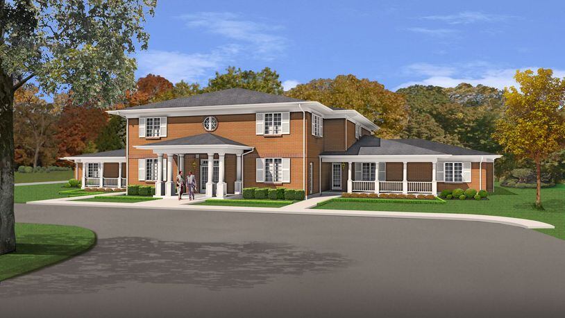 Artists rendering of what a future Fisher House at the Dayton VA Medical Center campus may look like. CONTRIBUTED / Fisher/Nightingale Houses, Inc.