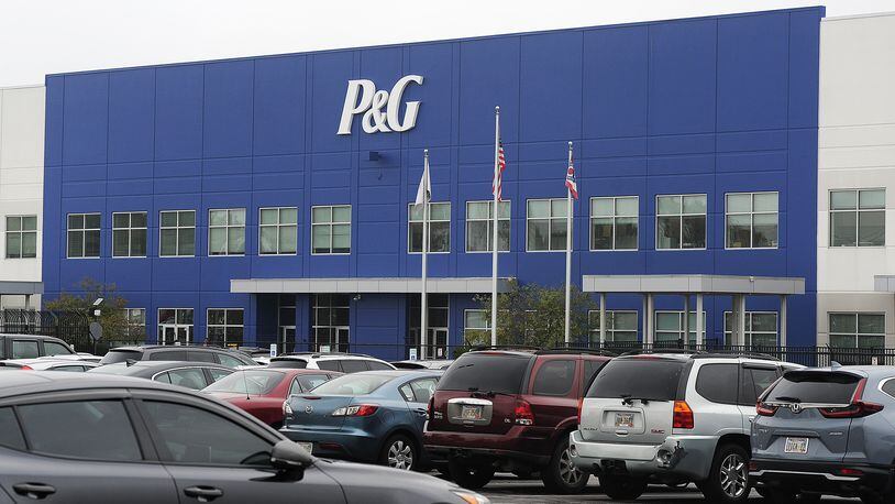Procter & Gamble located at 1800 Union Airpark Blvd. near the Dayton International Airport. MARSHALL GORBY\STAFF