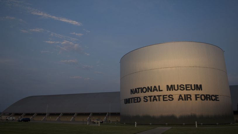 Front view of the National Museum of the U.S. Air Force. (U.S. Air Force photo by MSgt. Cecilio Ricardo)