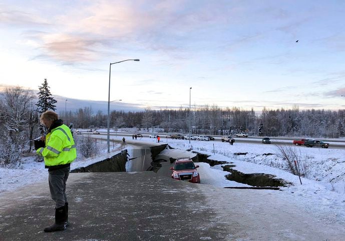 Photos: 7.0 earthquake rattles Anchorage, Alaska