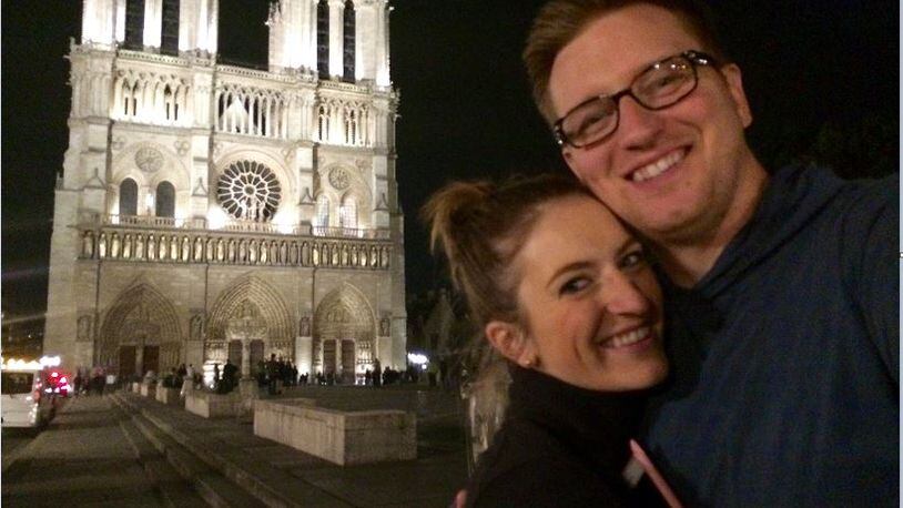 News Center 7 Reporter/Anchor Kate Bartley and her husband visited Notre Dame Cathedral in 2015.