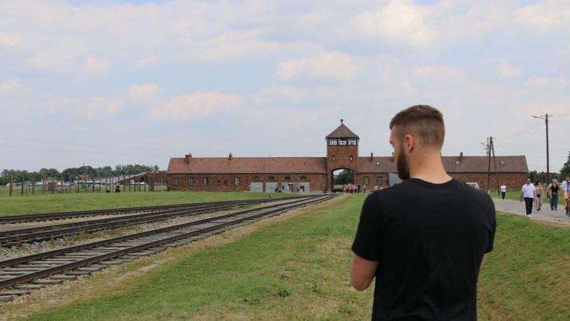 More than 1.1 million people died at the Auschwitz concentration camp during World War II.
