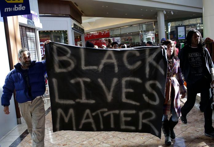 Black Lives Matter protesters