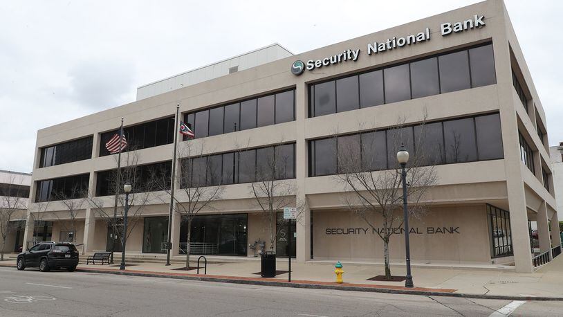 Security National Bank in downtown Springfield. BILL LACKEY/STAFF
