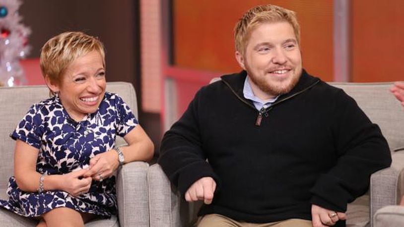 GOOD MORNING AMERICA - Dr. Jen Arnold and Bill Klein of "The Little Couple" are guests on "Good Morning America," 12/1/14, airing on the ABC Television Network. (Photo by Fred Lee/ABC via Getty Images)
