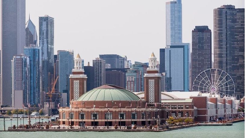 Three people were stabbed near Chicago's Navy Pier during a Fourth of July fireworks show.