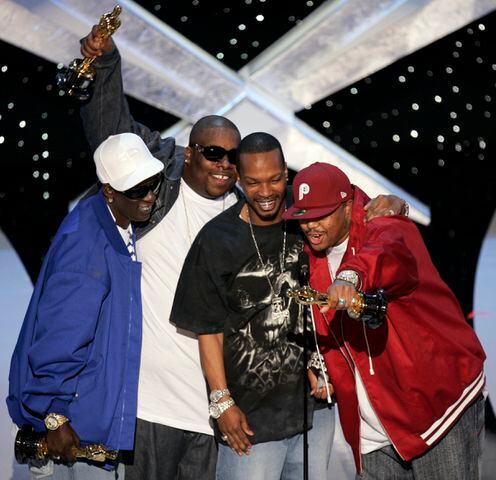 2006: Jaws dropped when rap group Three 6 Mafia took home a Best Original Song Oscar for "It's Hard Out Here for a Pimp," besting Dolly Parton.