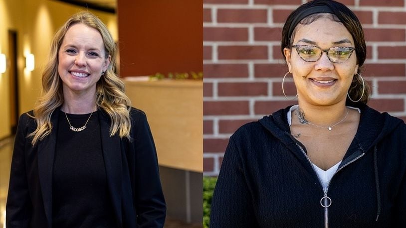 Heather Biddle will be the student speaker during the Schools of Arts and Sciences and Business and Applied Technologies ceremony at 10 a.m. and Marcedes Powell will be the featured speaker during the School of Health, Human and Public Services ceremony at 1 p.m. on Saturday, May 11.