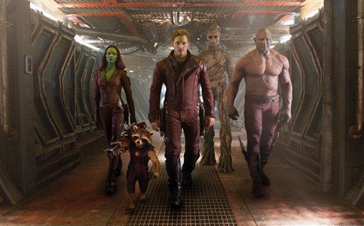 Guardians Of The Galaxy (opens Aug. 1)