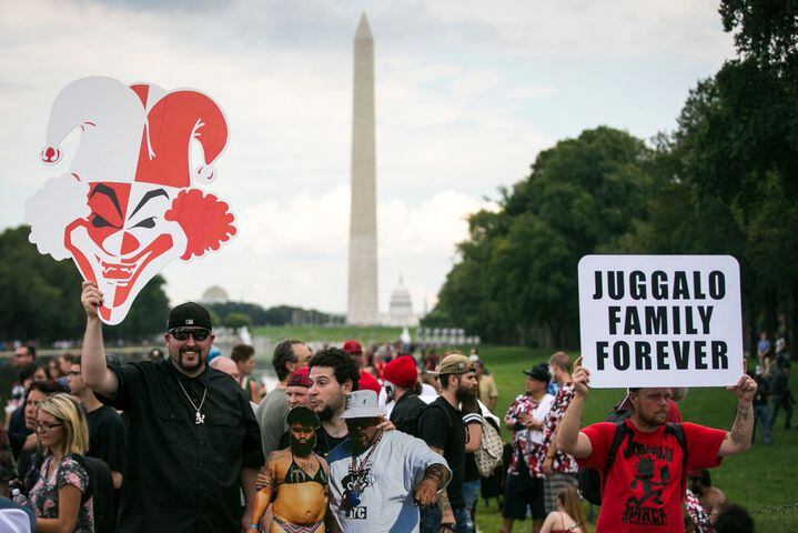 photos: juggalo march descends on washington dc