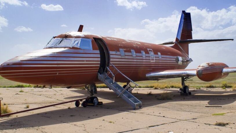 A plane once owned by Elvis Presley sold for $430,000 at auction on Saturday.