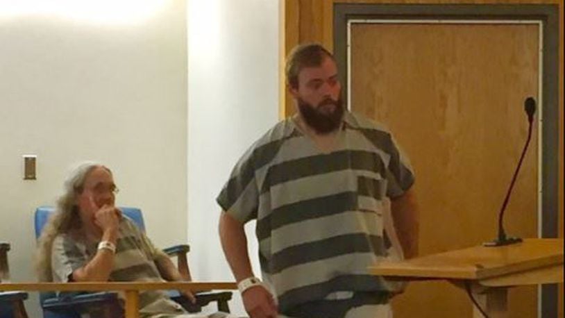 Seth Tackett appears in Clark County Municipal Court on Wednesday. Liz Winhover/Staff