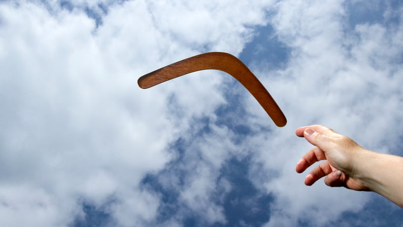File image of a boomerang.